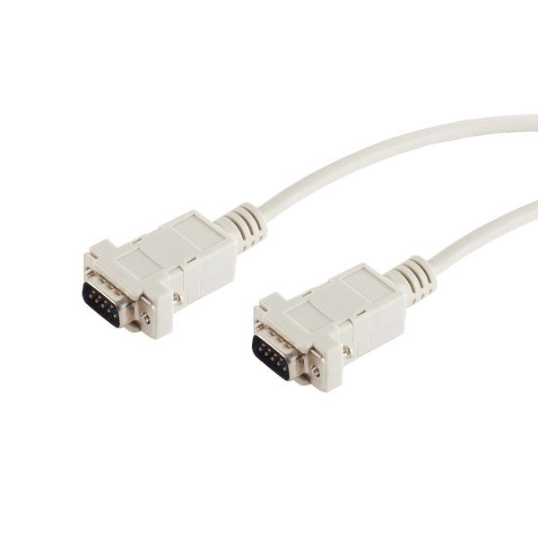 S-Conn SUB-D Anschlusskabel, 2 x 9-pol Sub-D-Stecker, mit Schnapphauben, 3,0m, 78040-3