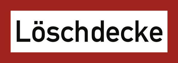 Moedel Löschdecke, Folie, 210x74 mm, 57681, 4060081014668