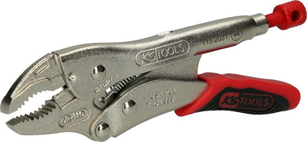 KS Tools Gripzange mit Easy-Release, 30mm, Länge 125mm, 115.2031