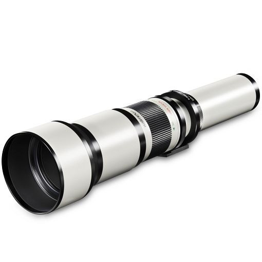 Walimex pro Telezoomobjektiv T2, Brennweitenbereich 650-1300mm, 8 Linsen in 5 Gruppen, Filtergewinde 95mm, 1015861