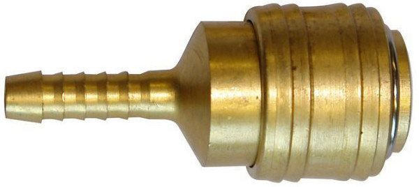 Güde Schlauchkupplung 6 mm, Einhand-Schnellkupplung, 41010