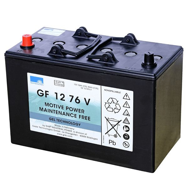 EXIDE Batterie GF 12076 V, dryfit-Traktion, absolut wartungsfrei, 130100008