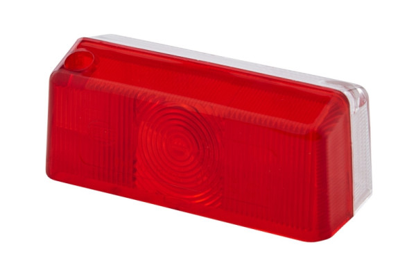 HELLA Lichtscheibe, ECE, Lichtscheibenfarbe: glasklar/rot, 9EL 132 215-001