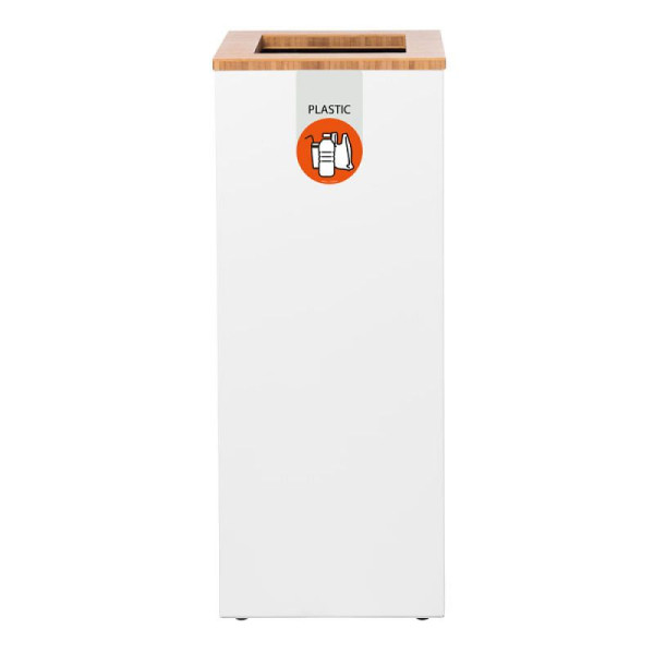 STEIN HGS Lune Paxa Large Plastic, weiß, bambus, orange, Stahl, 83857.0001