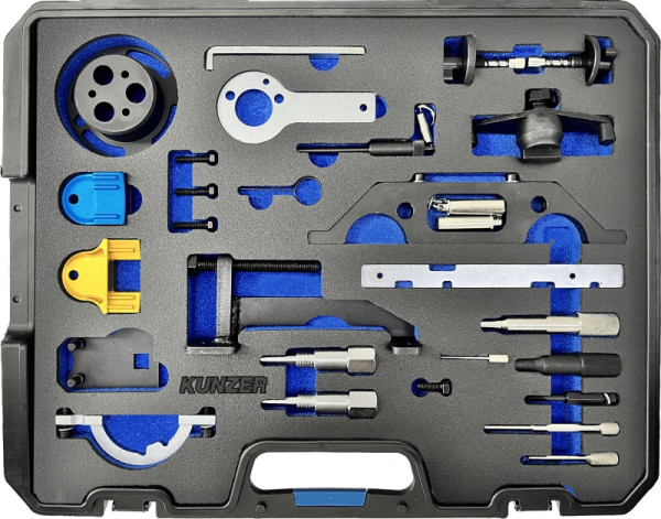 Kunzer Motor-Einstellwerkzeugsatz FIAT / OPEL / SAAB / CHEVROLET / SUZUKI, 77M506
