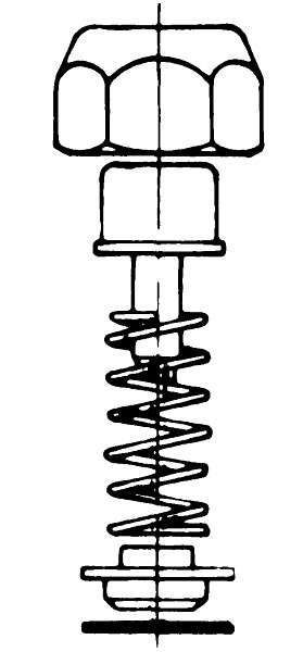 Benkiser Druckknopfgarnitur komplett für Modell 611-630/694, 0619000