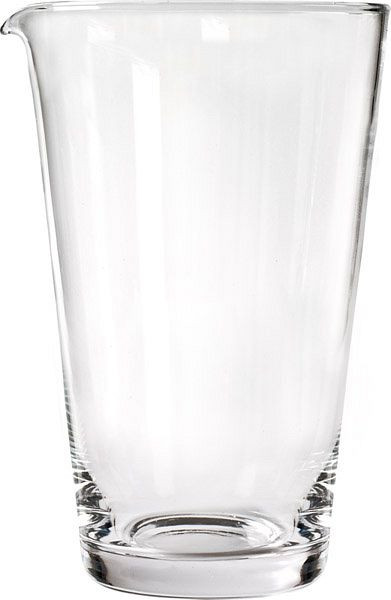APS Rührglas mit Lippe, Ø 11,5 cm, Höhe: 19 cm, 1 Liter, schwere Qualität, 93101