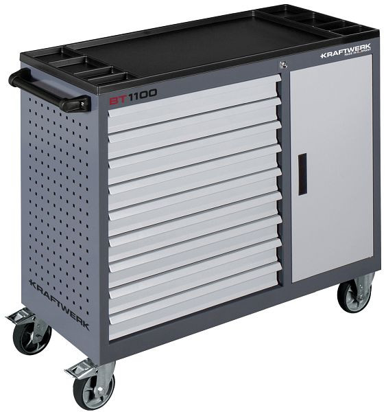 Kraftwerk Werkstattwagen BT1100 60/40 9 Schubladen + 1 Schrank, 101.319.100