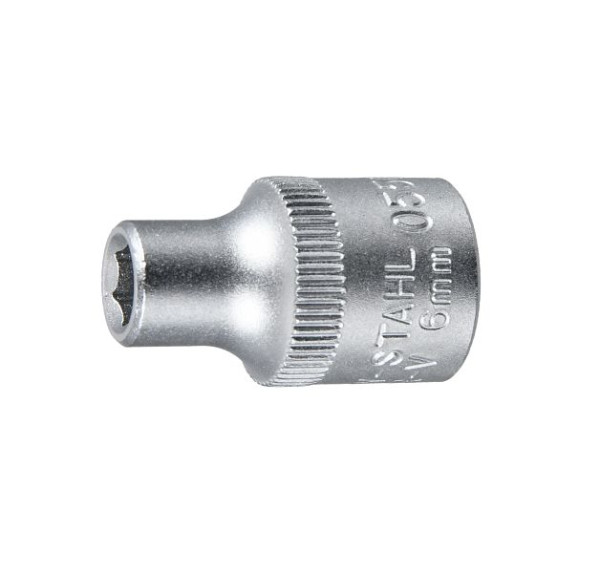 SW-Stahl Steckschlüsseleinsatz, 3/8", 6 mm, 05501L, 4033592007115