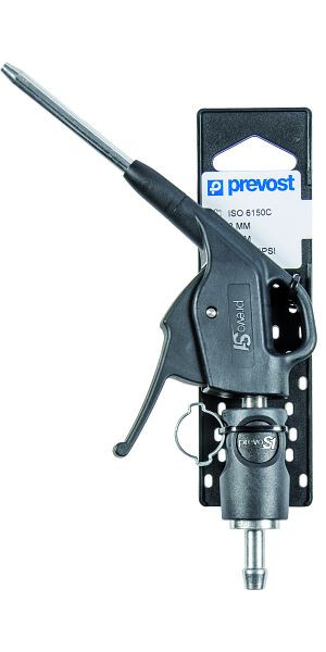 Prevost prevoS1 Blaspistole und Schnellkupplung mit Ohrklemme, Kupplung: CSI 061810, RCBG 06MTL810P