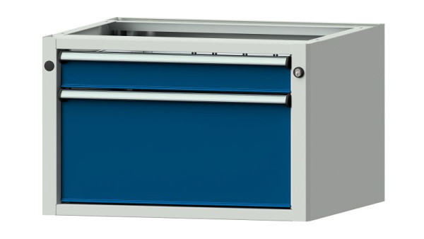 ANKE Werkbänke Unterbauschrank, Modell 1202 V, 660 x 615 x 420 mm, RAL 7035/5010, 402.501