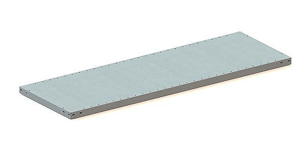 Meta CLIP 200 Zusatzboden 1500x500 mm, RAL 7035, inkl. 4 Fachbodenträger, 200182695