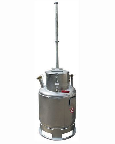DENIOS Gefahrstoffdepot T-ELH, 250 Liter, bedienbar durch Sachkundige, 157075