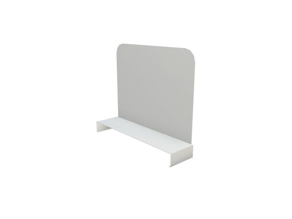 Kerkmann Verschiebbarer Fachteiler M2, T 400 x H 300 mm, lichtgrau, 50596411