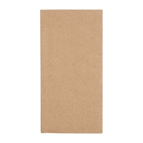 Fiesta Recyclable Dinner-Servietten 1/8 recyceltes Kraftpapier 40cm (2000 Stück), FE250