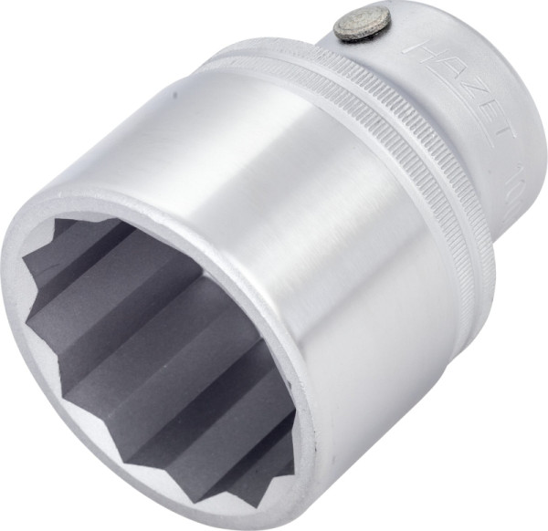 Hazet Steckschlüsseleinsatz, Doppelsechskant, Vierkant hohl 20 mm (3/4 Zoll), Außen-Doppel-Sechskant Profil, 1.3/4 ", 1000AZ-1.3/4