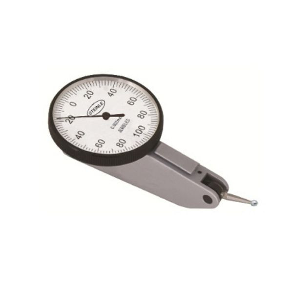 STEINLE Fühlhebelmessgerät 0,8, 0,01 mm, Messeinsatz: 14,7 mm, Außenring: 40 mm, Bezifferung: 0-40-0, Bauform: horizontal, 36070020
