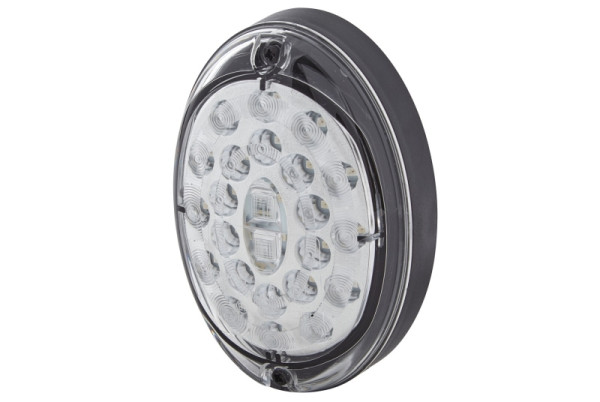 HELLA Heckleuchte, Agroluna, LED, 24/12V /Schraubanschluss, ECE, Lichtscheibenfarbe: glasklar, rechts/links, 2SD 343 390-707