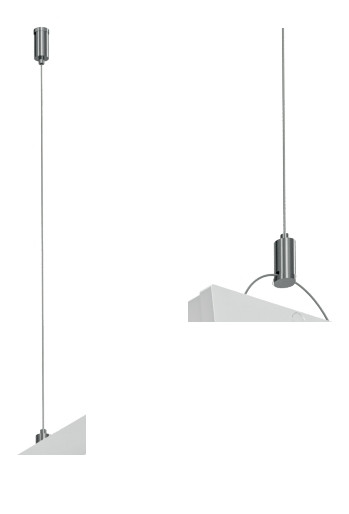 welight intelligent EAL 303 Y-Seilaufhängung für Pendelmontage von Office-Design LED Aufbauleuchte, 303-1000000011