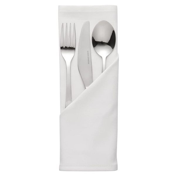 Mitre Essentials Occasions Servietten weiß 51 cm, VE: 10 Stück, HB560
