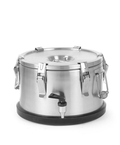 Hendi Thermotransportbehälter, mit Hahn 10 l Profi Line, 710128