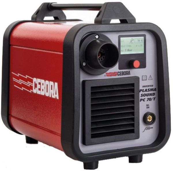 CEBORA Plasma-Inverter CEBORA, PLASMA SOUND PC 70/T, Art. 334, inklusive Brenner CP70C MAR/6m & Massekabel 6m, 55813