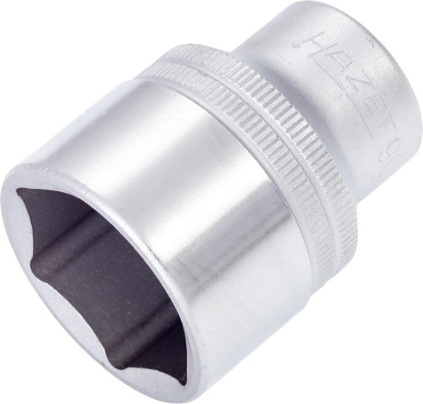 Hazet Steckschlüsseleinsatz, Sechskant, Vierkant hohl 12,5 mm (1/2 Zoll), 27 mm, Mit Rändelung, 900-27
