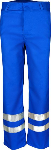 ASATEX Flamm- und Chemikalienschutz-Bundhose, MULTINORM-Bekleidung, mit Reflex, Farbe: blau Größe: 46, TECHOMR01-46