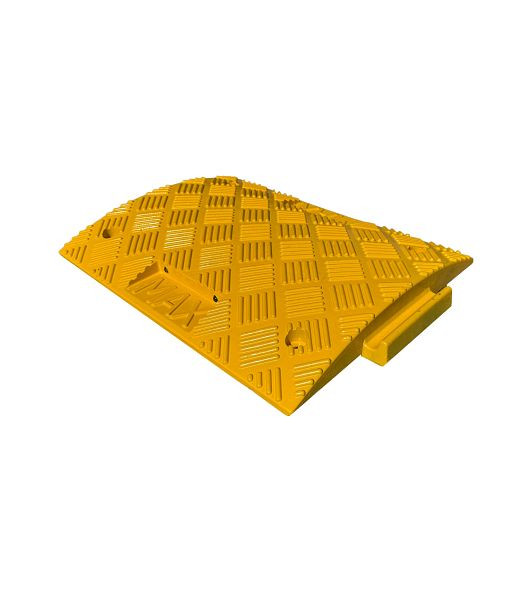 Ri-Traffic Temposchwelle element, Mittelstück gelb, Höhe 5 cm, 12-1005-05