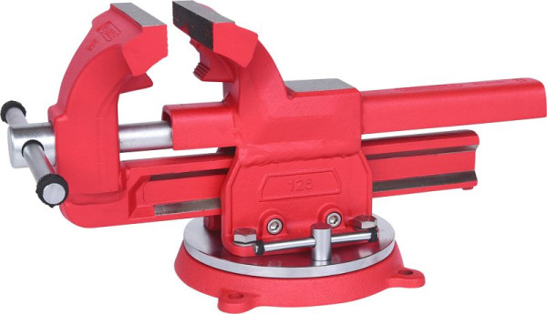 KS Tools Parallel-Schraubstock mit Drehteller, 120 mm, 914.0030