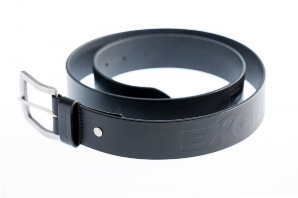Excess Ledergürtel, 100 % Leder, schwarz, Größe: 120 cm, 012-1-41-6-120