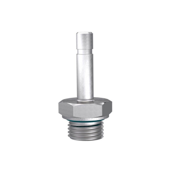 Riegler Gewinde-Stecknippel, G 3/8, Stecknippel 8 mm, ES 1.4404, 135301