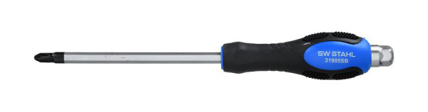 SW-Stahl Schraubendreher, schlagfest, Kreuz, PH3 x 150 mm, 31905SB