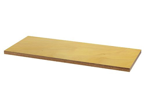 Bedrunka+Hirth Holzfachboden für Schwerlasttisch, Maße in mm (BxTxH): 900 x 550 x 25, 03.10.001FB