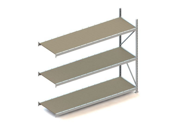 Meta MINI-RACK AR 2200x2600x800 mm, verzinkt, mit Spanplatten, Bodenanzahl: 3, 20051265