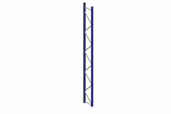 Meta Ständer 120/20 6000x800 mm, RAL 5010, für Palettenregal MULTIPAL, 20095114