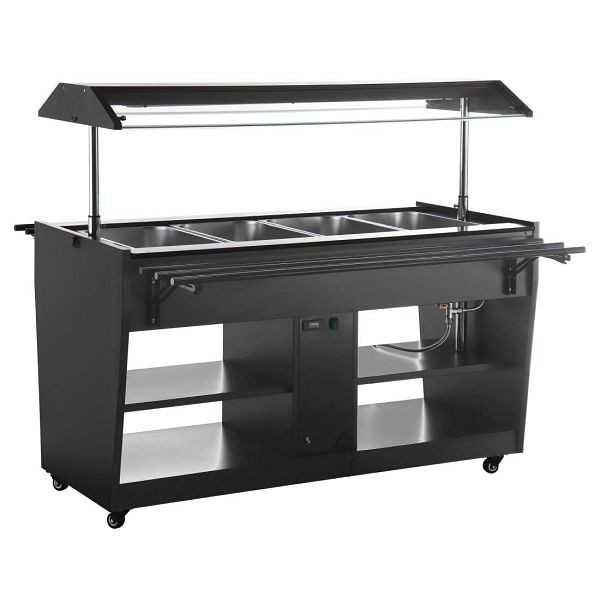 Buffalo Beheizte Buffetbar Schwarz, große Mengen, JA179, 5050984805233