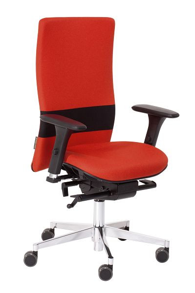 nexxtoffice Vita-Q Bürodrehstuhl mit 3D Armlehnen, Aluminium Fußkreuz, Weiche Rollen, Tortuga, V-Q5-MA-WR-A-N-Tor