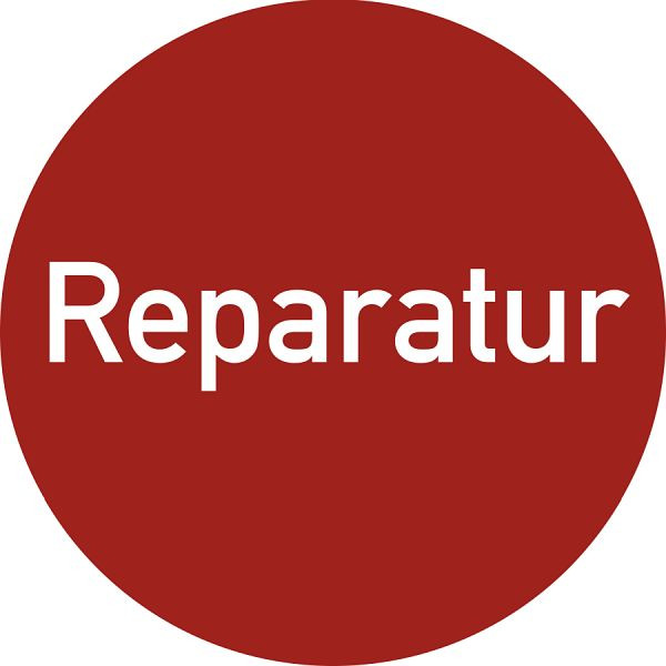 Moedel Reparatur, Folie, wiederablösbar, Ø 35 mm, VE: 500 Stück/Rolle, 99777