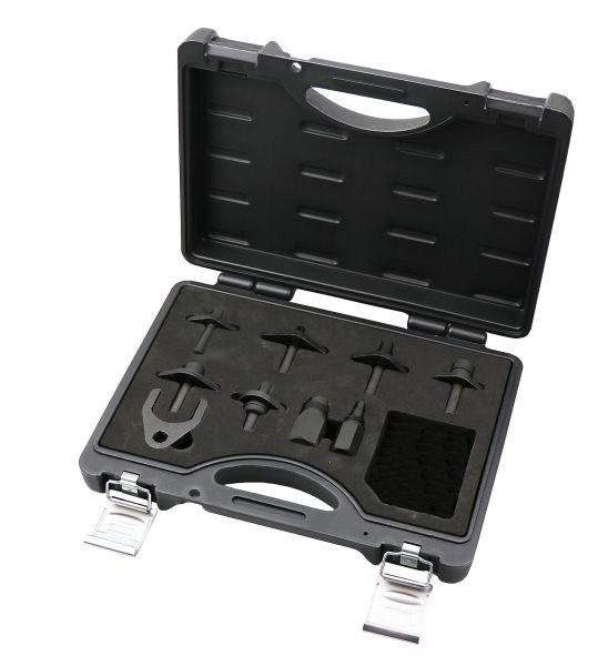 Busching Druckregler Dummy Common-Rail Set 9-teilig, für Digital Automotiv Drucktester 100859, 100879