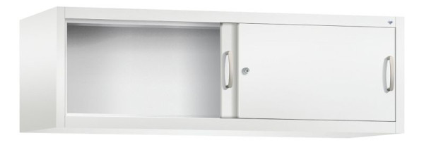 C+P Aufsatzschrank Acurado, H500xB1600xT500mm, Farbe: Verkehrsweiß, Bügelgriff, 1 OH, 2154-00 S10103