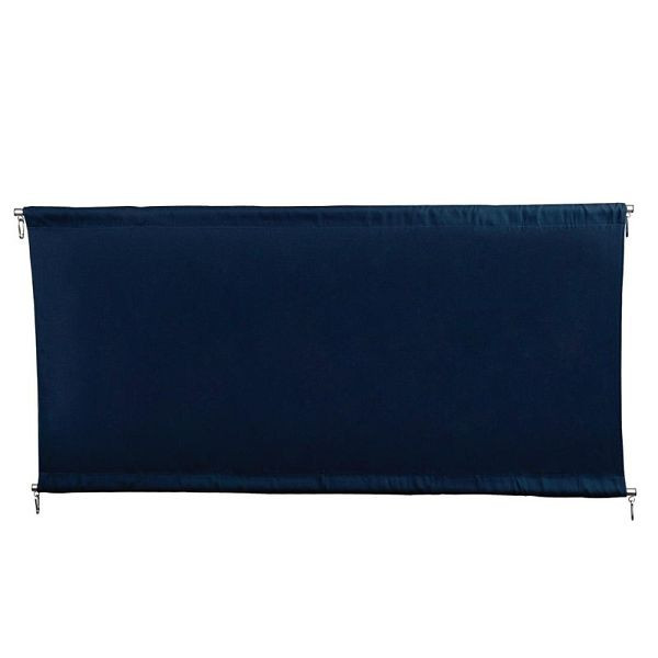 Bolero Abschirmwand blau, 70 x 143 x 2 cm, Segeltuch, DL480