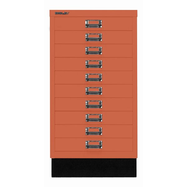 Bisley MultiDrawer™, Inkl. Sockel, DIN A3, 10 Schubladen, 683 sevilla, L29A310S683