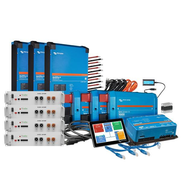 Offgridtec Backup-Kit Nachrüstsatz 20,5kWh mit Pytes 48100R-TE+ Akku Victron MultiPlus-II 48/5000 3-phasig, 4-01-019540-002