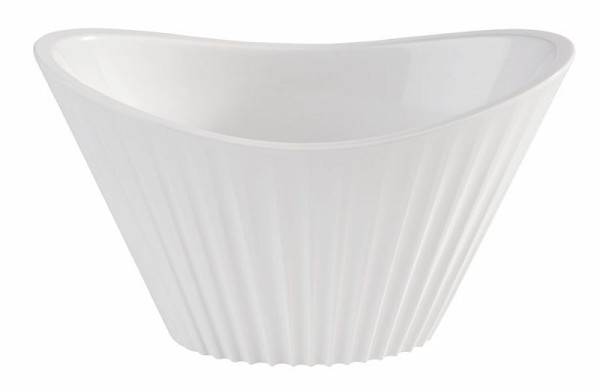 APS Schale -MINI-, 9,5 x 5,5 cm, Höhe: 5,5 cm, Melamin, weiß, 0,07 Liter, VE: 48 Stück, 84777