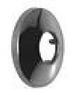 Benkiser Schubrosette 1/2 Zoll für Urinal Standard, 6003060