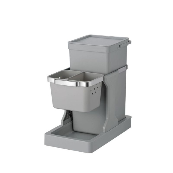 STEIN HGS Deco Einbau Abfallsammler, 20+4 Liter, 83485.0002