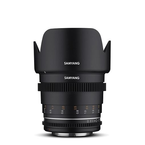 Samyang MF Videoobjektiv 50mm T1,5 VDSLR MK2 Canon RF, 1023027