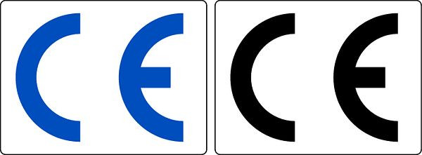 Schilder Klar Maschinenkennzeichnung CE- Kennzeichnung rechteckig, 40x30 mm Folie selbstklebend, 53/60
