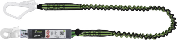 Kratos Verbindungsmittel aus elastischem Gurtband mit Falldämpfer 2 m mit Karabiner FA5020217 und FA5020755, FA3070320